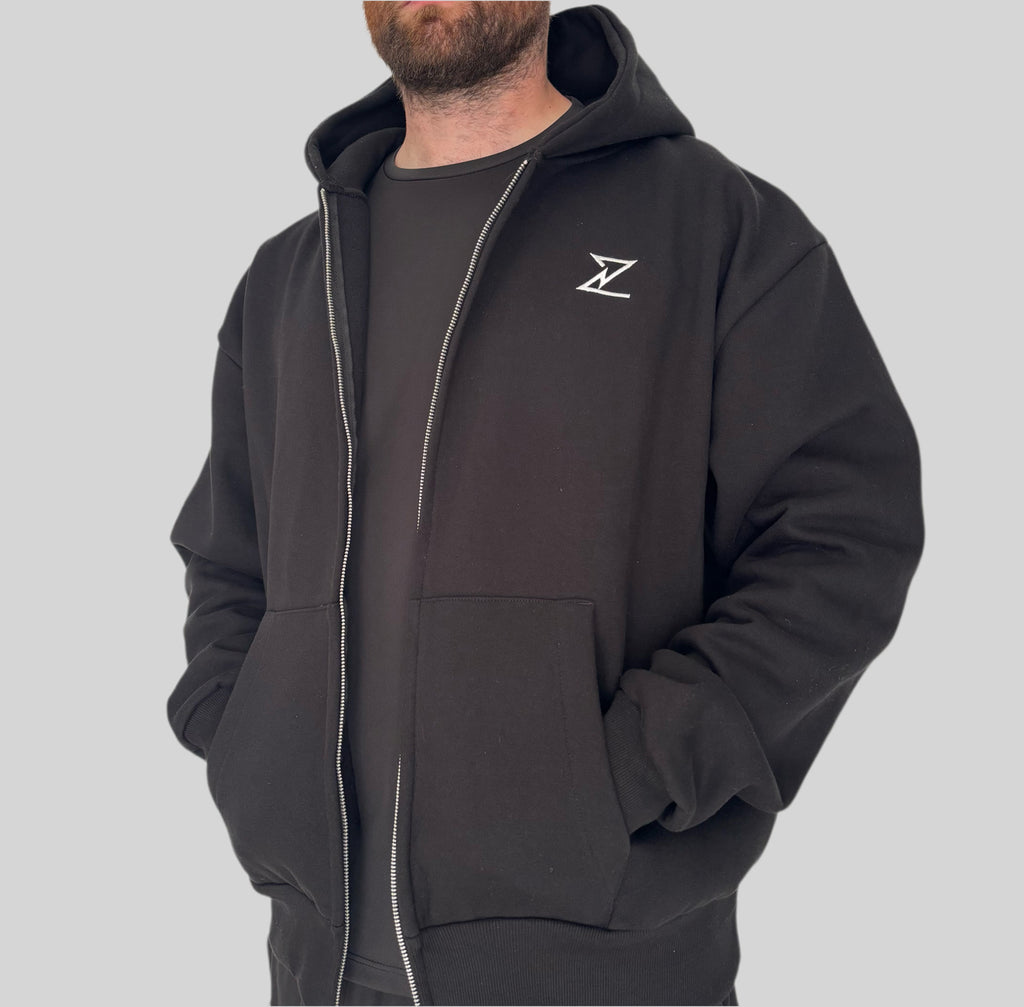 Sustainable Heavyweight Zip-up Hoodie image 2