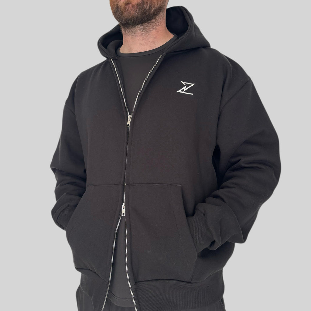 Sustainable Heavyweight Zip-up Hoodie image 3